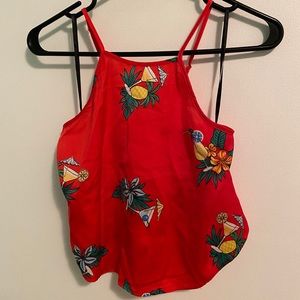 Cute little red camisole for summer!!